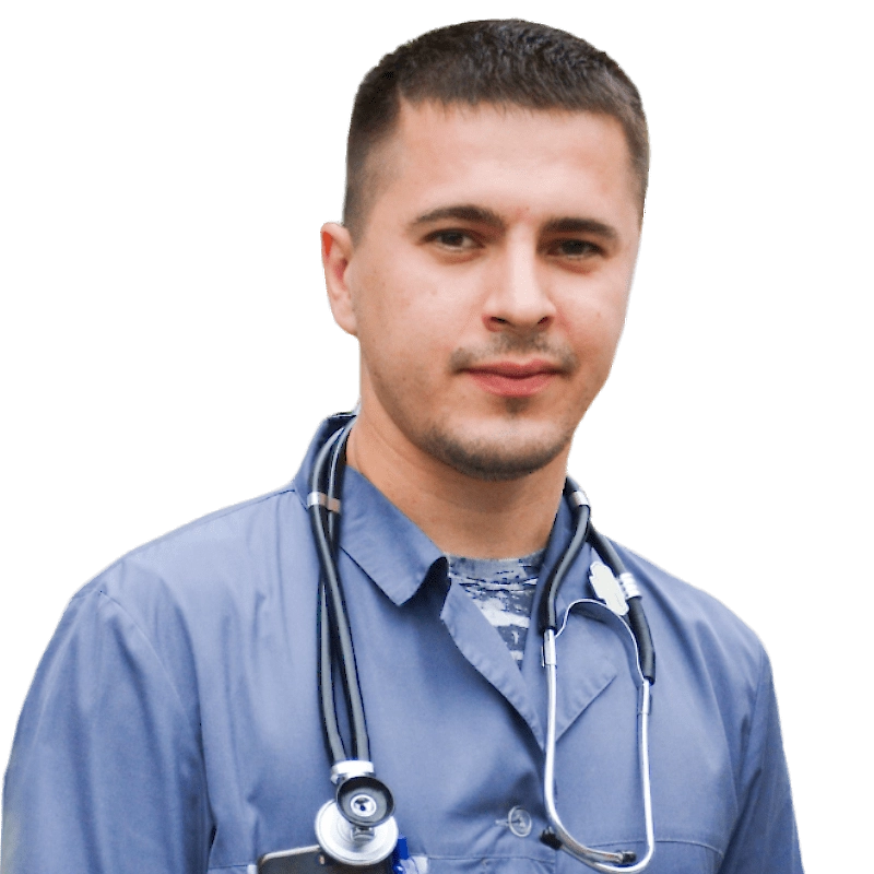 Осипов Егор Дмитриевич - фельдшер клиники Метод Довженко в Дагестанских Огнях